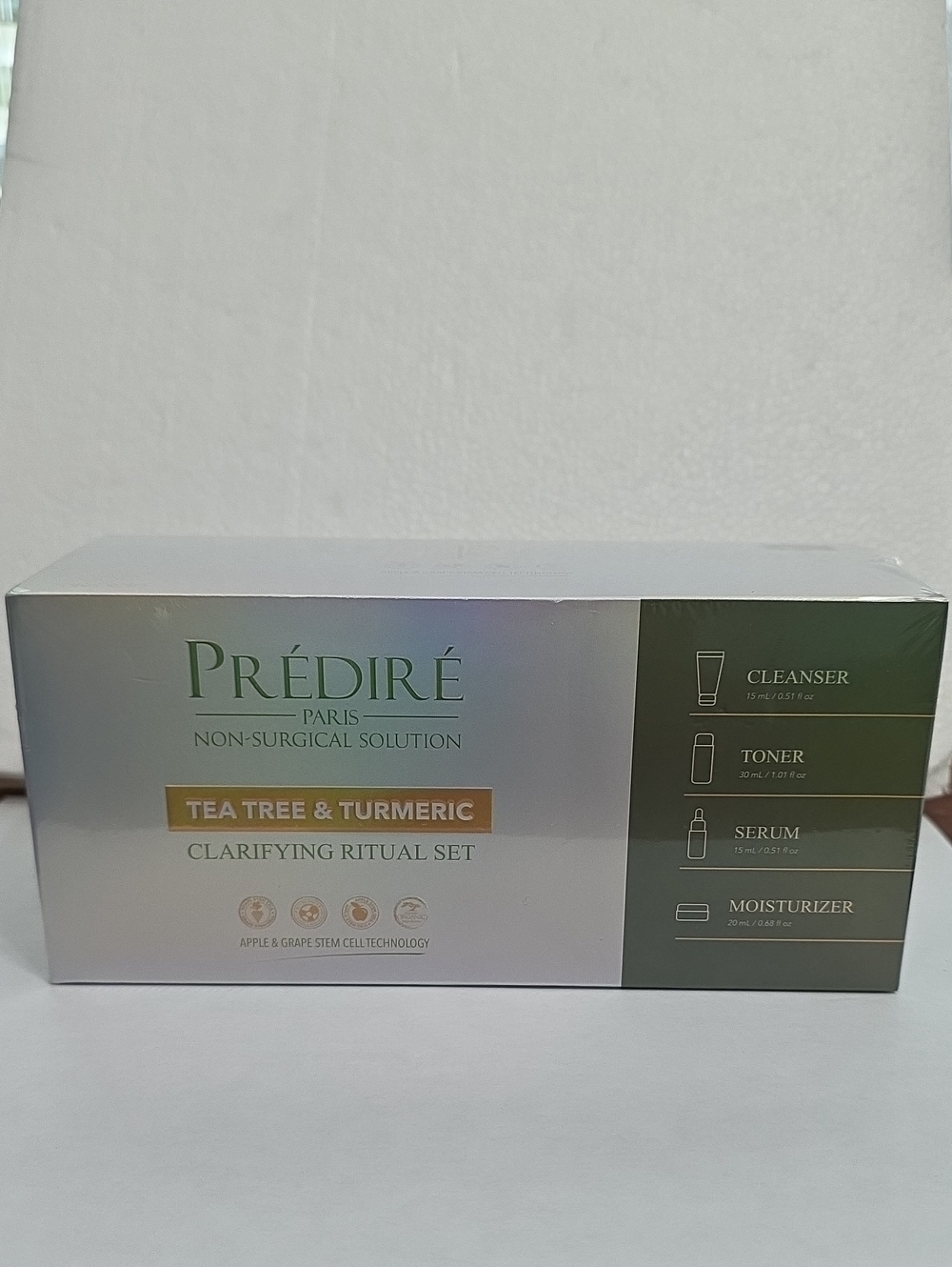Prédiré Tea Tree & Turmeric Clarifying Ritual Set — Green